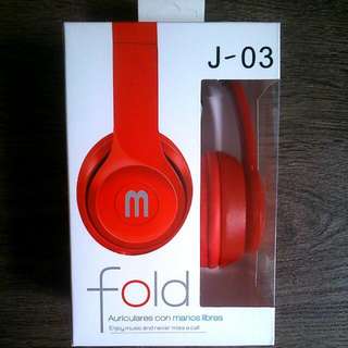J-03 Stereo Headphones