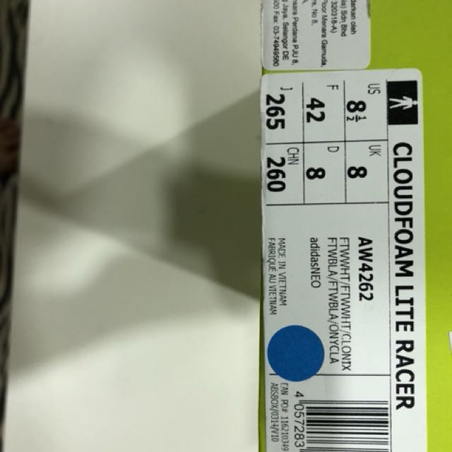 Cloudfoam lite race sale