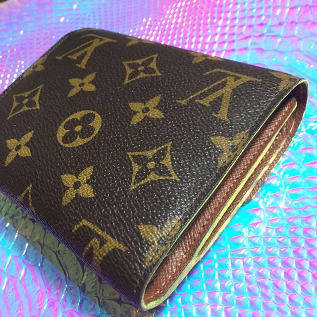 Authentic LV Leather - Wallet Buckle