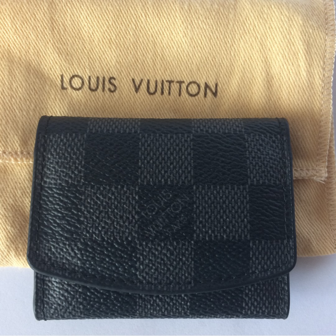 Louis Vuitton, Accessories, Louis Vuitton Damier Graphite Cuff Links