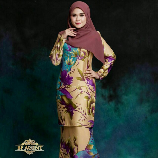 15 Fesyen  Baju  Kurung Corak Batik  Inspirasi Top 