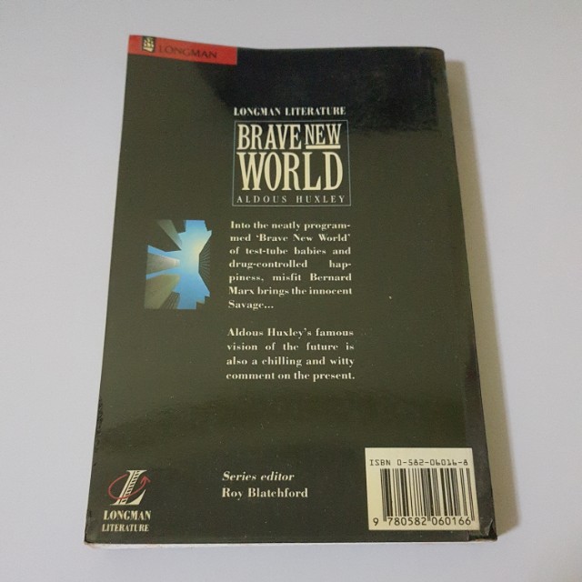 Brave New World By Aldous Huxley Books Stationery Fiction On