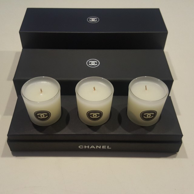 Chanel Candle Set of 3, Women's Fashion, Watches & Accessories, Other