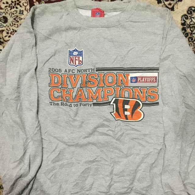 bengals afc north champions shirt