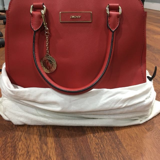 dkny red bag