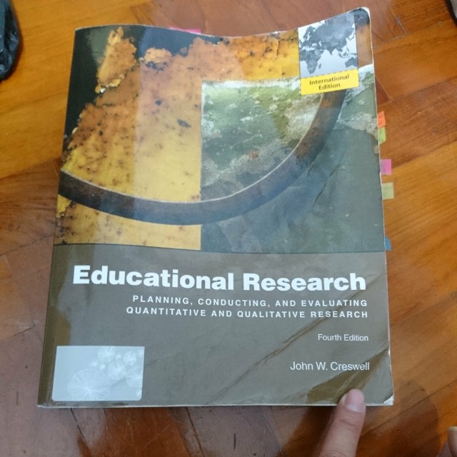 Educational Research Planning Conducting And Evaluating