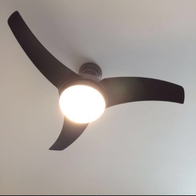 Fanco Acon Ceiling Fan With E27 Light Kit Furniture Home Decor On Photo