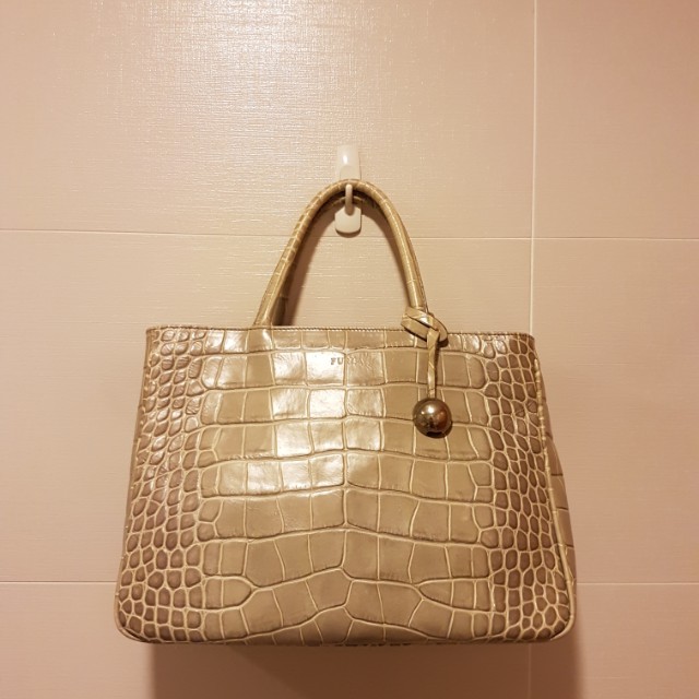 Furla crocodile handbag shop
