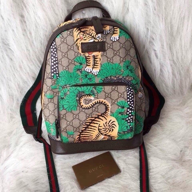 gucci hummingbird backpack
