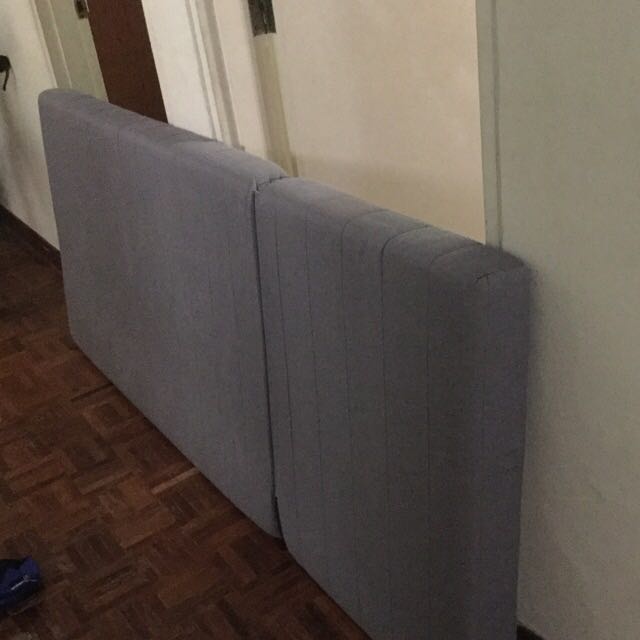 IKEA fold up bed and fold up mattress, Furniture & Home Living