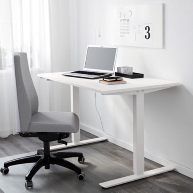 Ikea Sitting Standing Desk Furniture Tables Chairs On Carousell