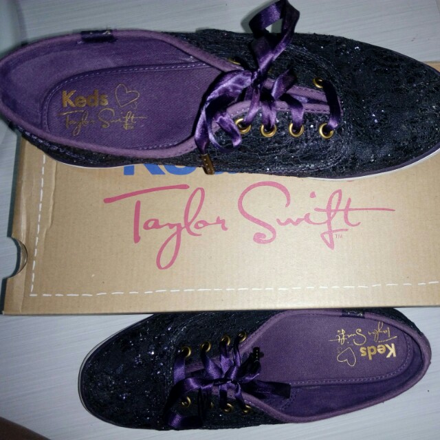 Keds Taylor Swift(glitter lace purple 