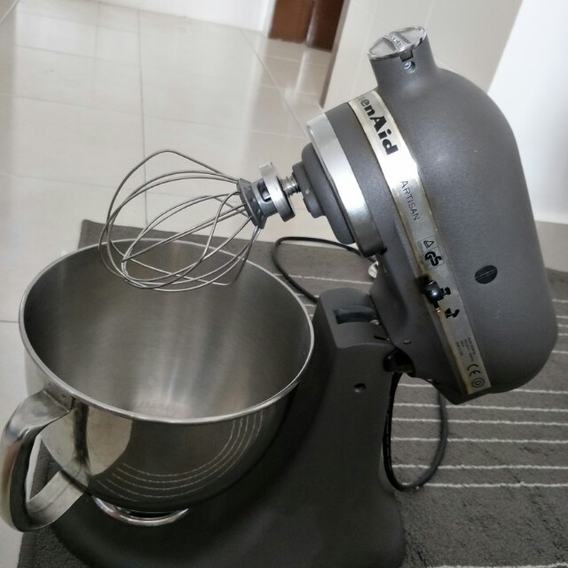 Imperial gray kitchenaid mixer deals