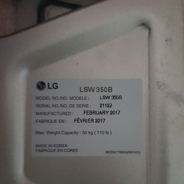 LG tv smart ezmount wall mount bracket lsw350b, TV & Home Appliances