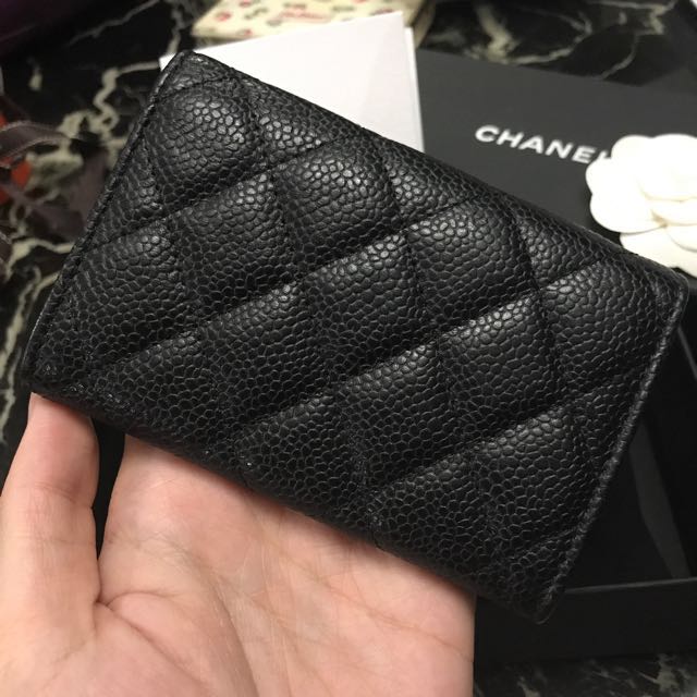 💖LNIB💖#22 Full Set Chanel Classic Card Holder Wallet Caviar Black Shw,  Luxury, Bags & Wallets on Carousell