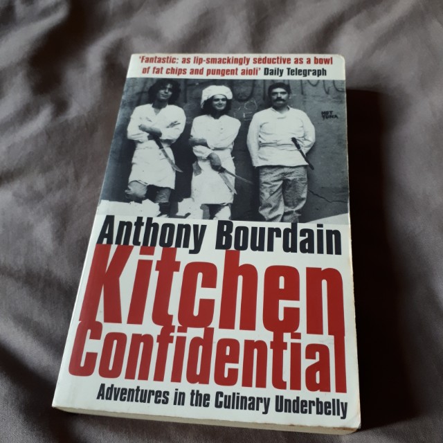 Novel Anthony Bourdain Kitchen Confidential Books Stationery