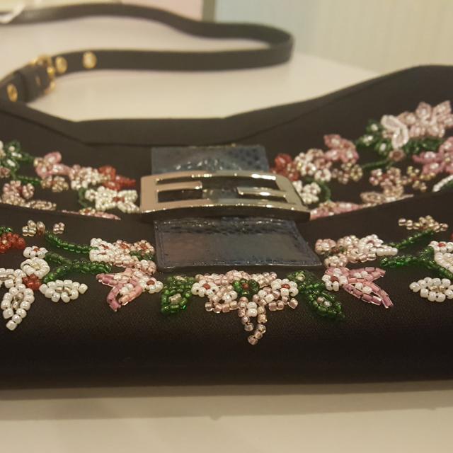 Reduce Auth FENDI Beaded Baguette Shoulder Bag Luxury Bags reduce-auth-fendi-beaded-baguette-shoulder-bag-luxury-bags