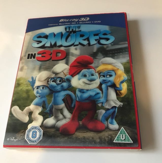Smurfs Blu Ray 3d Blu Ray Dvd Combo Music Media Cds Dvds Other Media On Carousell