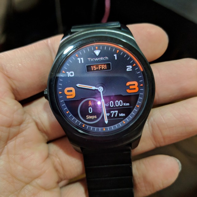 Ticwatch 2 Onyx Mobile Phones Gadgets Wearables Smart