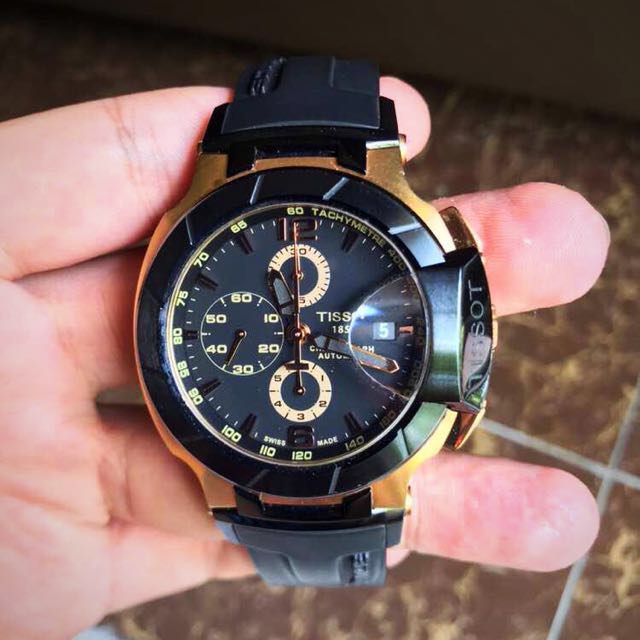 Tissot t race black gold Automatic