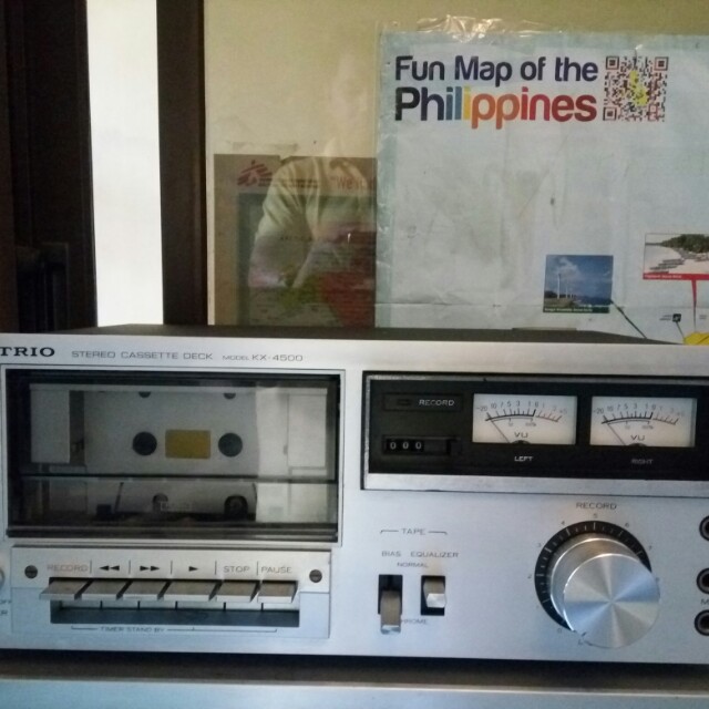 Trio tape deck cassette from japan, Audio, Portable Music Players on