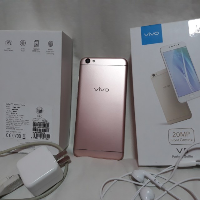 Vivo V5 Rose Gold Mobile Phones Tablets On Carousell