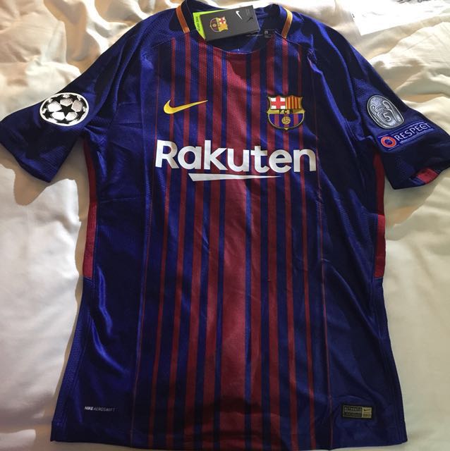barcelona ucl jersey
