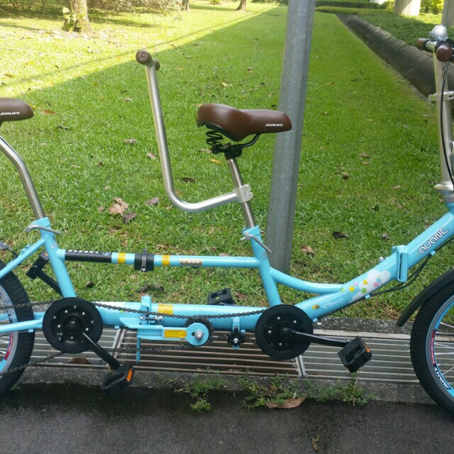 tandem bike independent pedaling