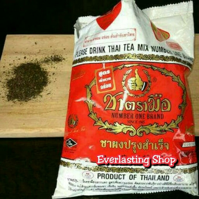 Black Thai Tea Number One ( Chatramue Brand Thailand Siam Tea Factory