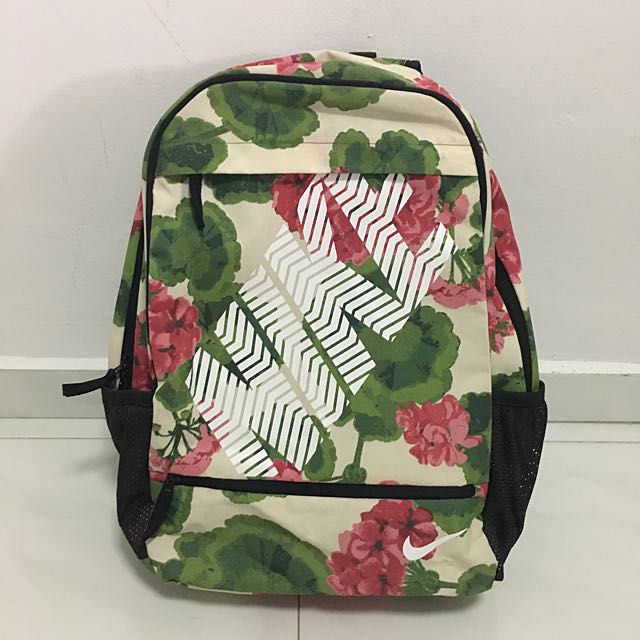 nike floral backpack
