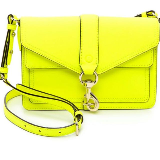 Rebecca minkoff shop neon yellow bag