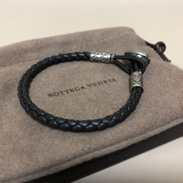 Bottega veneta deals black nappa bracelet