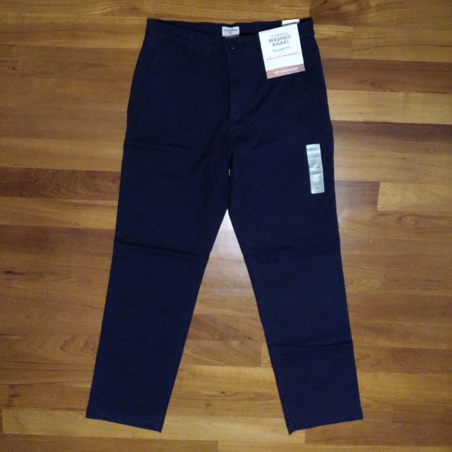 dockers washed khaki straight fit