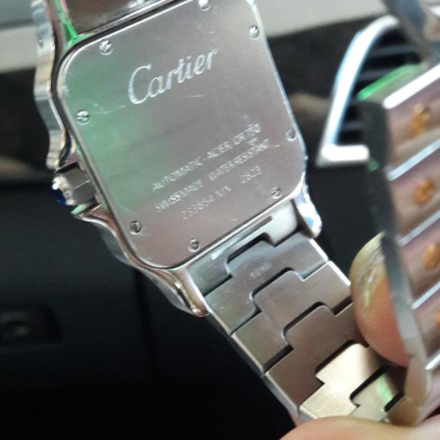 Cartier acier online au 750