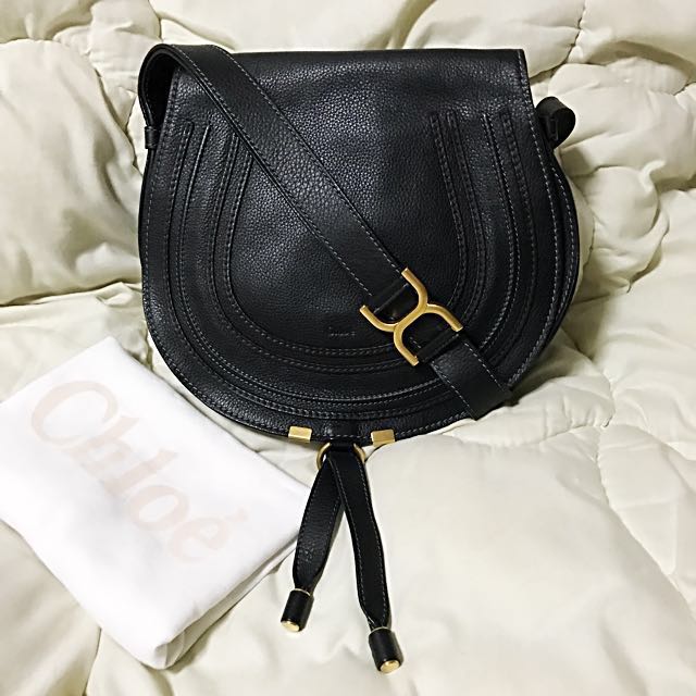 Chloe medium marcie saddle bag top