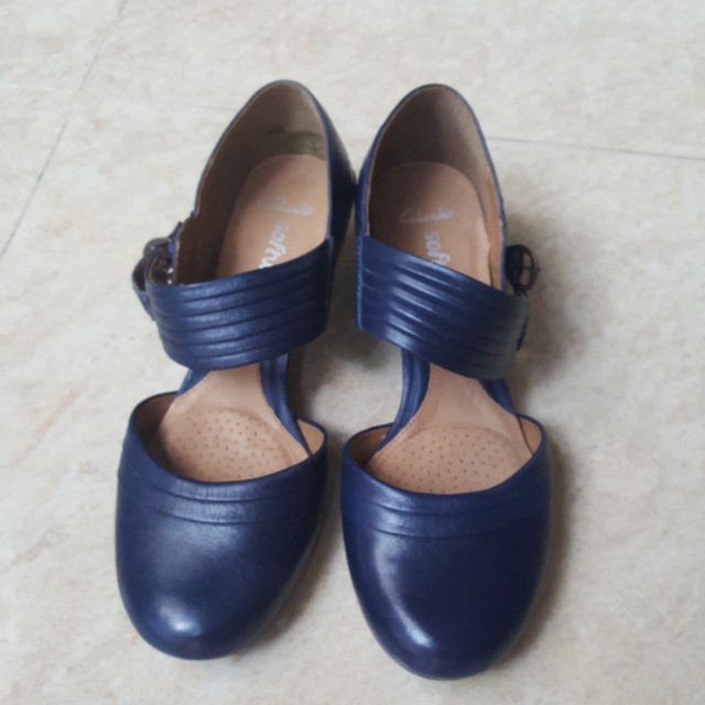 blue mary jane heels