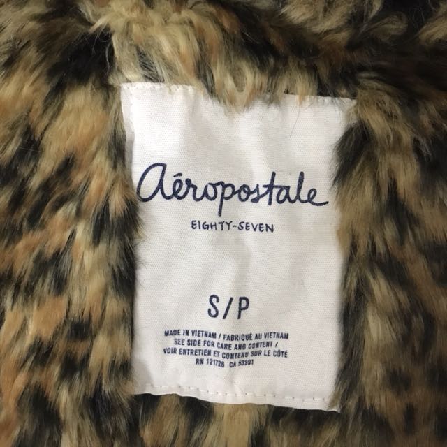 Aeropostale faux fur jacket new arrivals