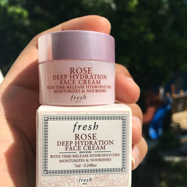 rose deep hydration face cream