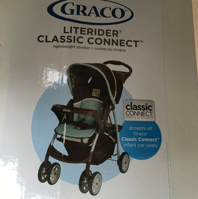 Graco Literider Classic Connect Lightweight Stroller Babies Kids Going Out Strollers on Carousell