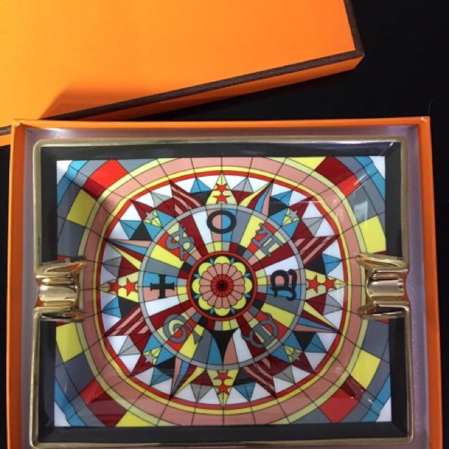 Hermes Ashtray Mirror Barang Mewah Aksesoris Di Carousell