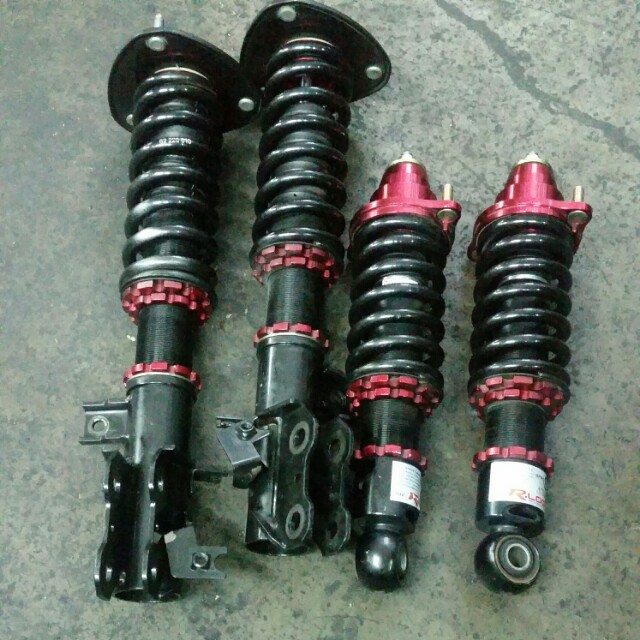 Honda Stream RN6 R.Logic Adjustable Coilover, Car Accessories on Carousell