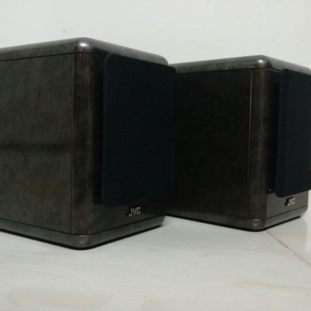 JVC SP UX5000 原木方型小喇叭 全音域美聲 小喇叭 書架音箱喇叭, 耳機及錄音音訊設備, Soundbar、揚聲器、藍牙喇叭、耳