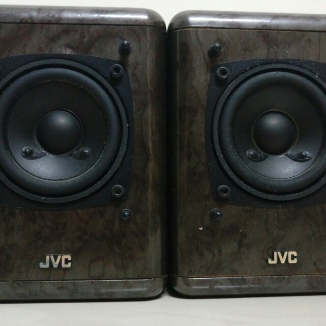 JVC SP UX5000 原木方型小喇叭 全音域美聲 小喇叭 書架音箱喇叭, 耳機及錄音音訊設備, Soundbar、揚聲器、藍牙喇叭、耳