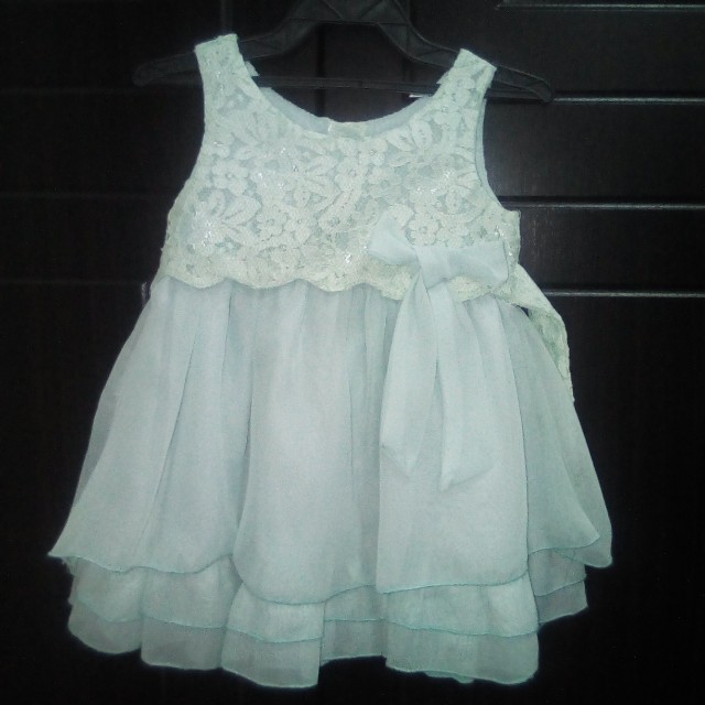 mint green baby clothes