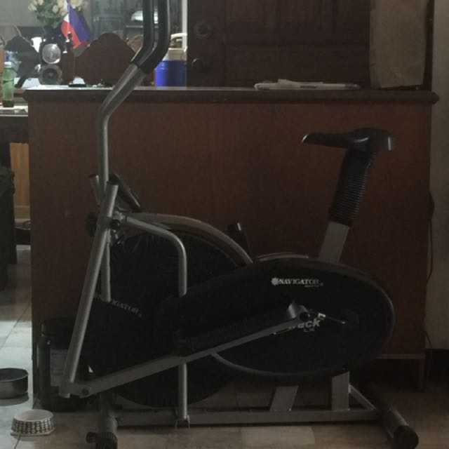 stationary elliptical bike