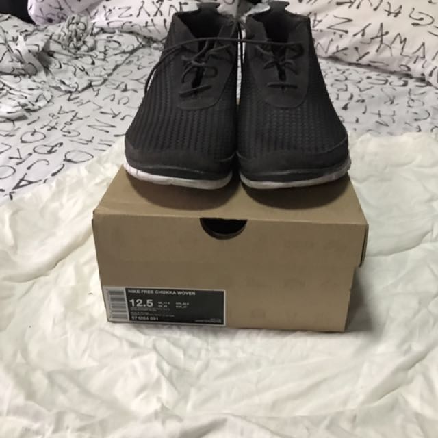 Nike Free Chukka Woven Men s Fashion Footwear Sneakers on Carousell