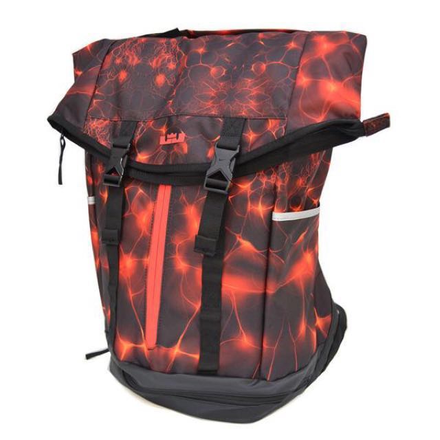 red lebron backpack