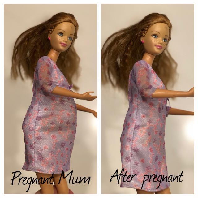 Pregnant Barbie Belly