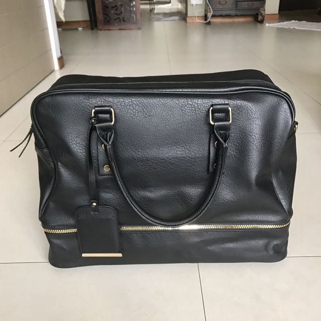Primark Black Carry On Luggage Duffel Bag