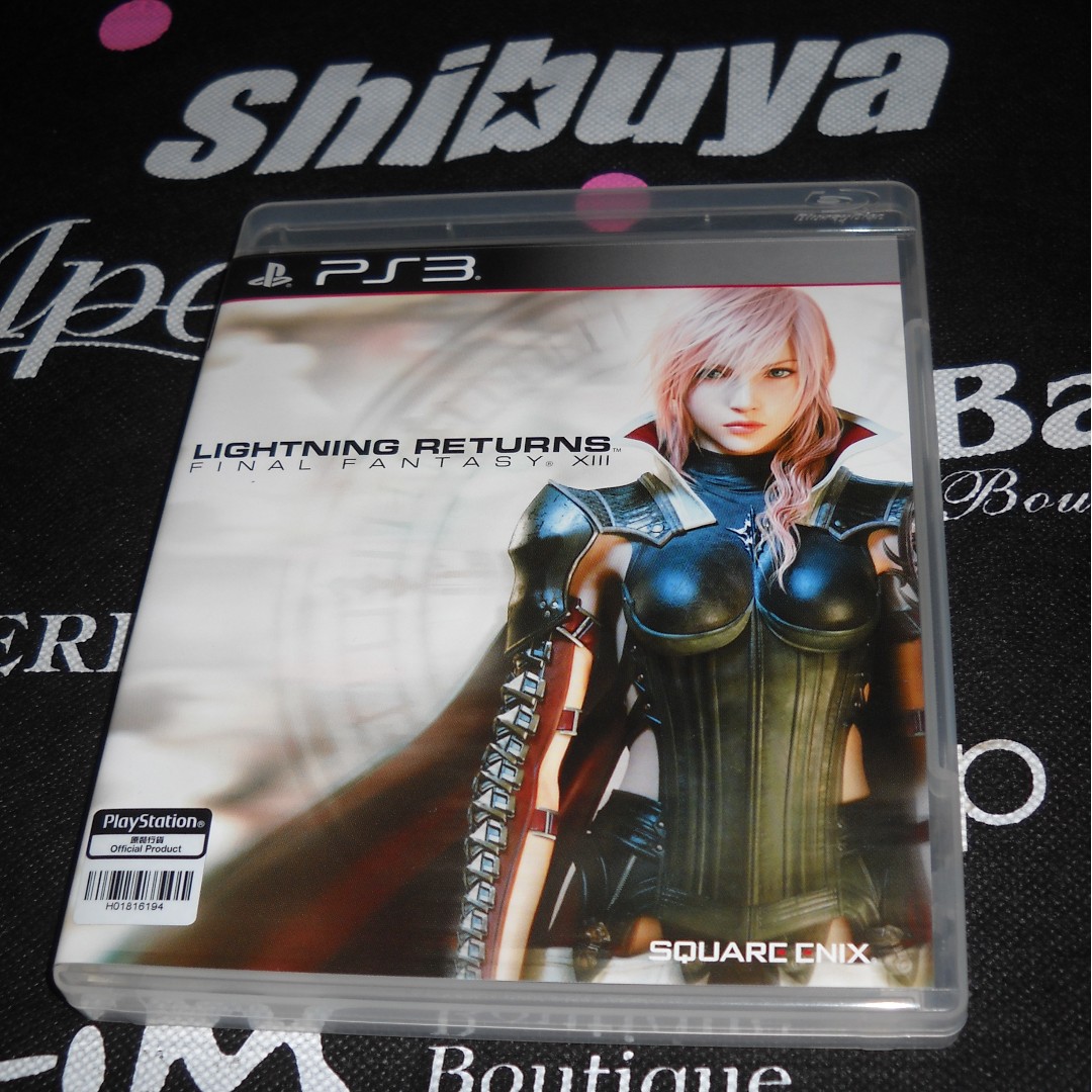 PS3 Game Lightning Returns: Final Fantasy XIII, Video Gaming, Video Games,  PlayStation on Carousell
